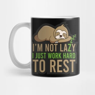 I'm not Lazy Mug